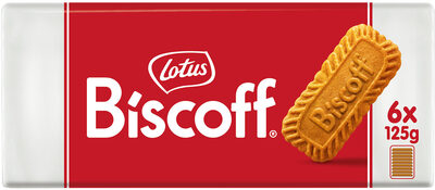 LOTUS BISCOFF Original Format Familial - 750g (6x125g)