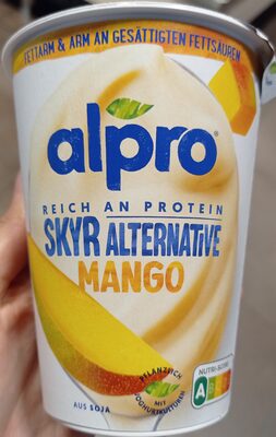 Alpro Fermentiertes Sojaprodukt, Mango, Greek style 400g