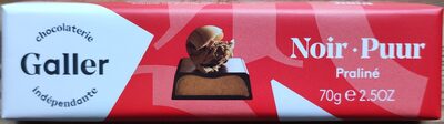 Chocolat noir praline