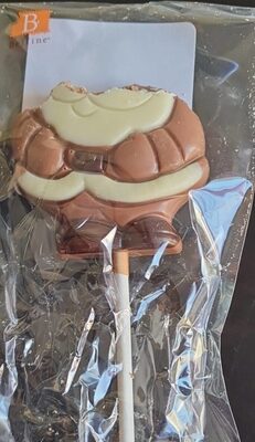 Sucette chocolat santa claus
