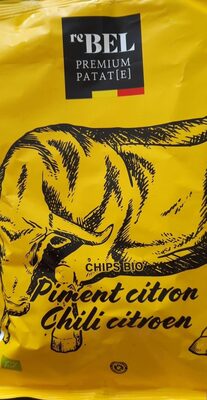 Chips bio piment citron