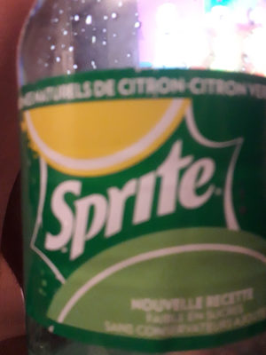Sprite faible en sucres