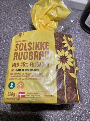 Solsikke rugbrød