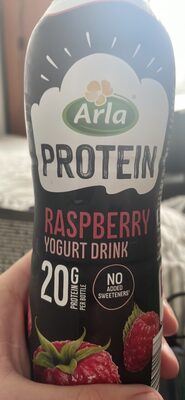 Protein Raspberry Yogurt Drink