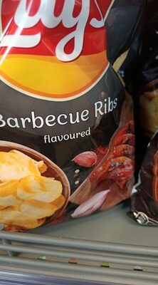 Barbecue ribs crisps