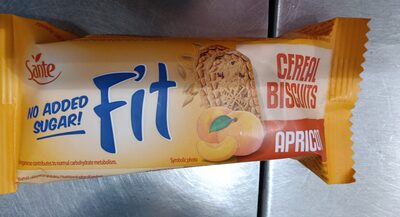 Fit cereal biscuits abricots