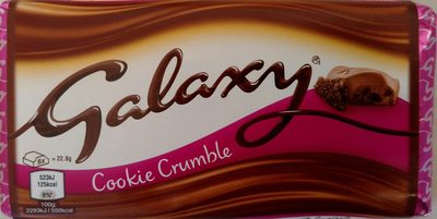 Galaxy ONSIBLY R 6-22.8g 521kJ 125kcal COOKIE CRUM