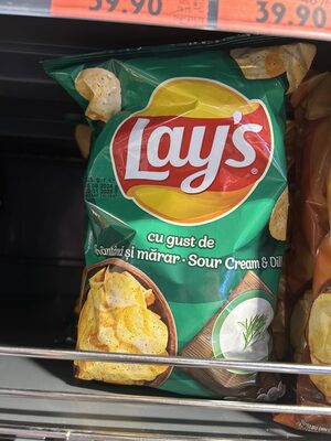 Lays smantana si verdeata 125g