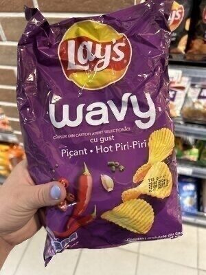 Lay's Wavy Hot piri-piri