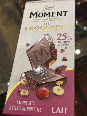 Moment RAISINS SECS & ECLATS DE NOISETTES