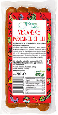 Veganske Pølsiner med chilli