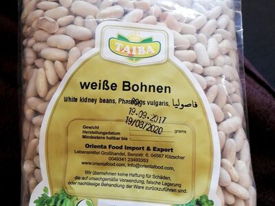 weiße Bohnen