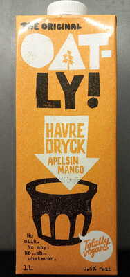 Havredrik m. appelsin og mango