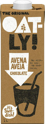 Bebida de avena sabor chocolate con calcio y vitaminas