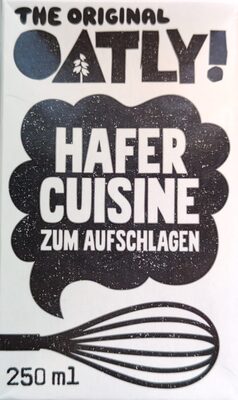 Hafer Cuisine zum Aufschlagen
