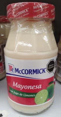 Mayonesa McCormick c/Limon Fco 285g