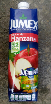 Jugo de manzana.