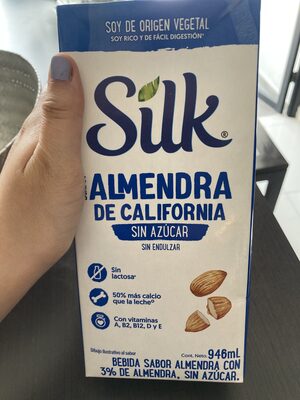 Silk Savor Almendra de California Sin azúcar