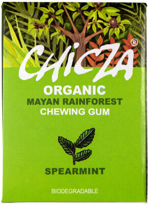 Organic mayan rainforest chewing gum Spearmint
