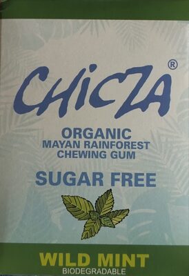 Wild mint Organic mayan rainforest chewing gum