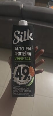 Silk Almendra Sin azúcar Alto en Proteína