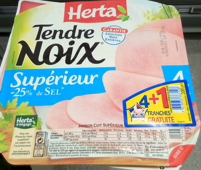 Tendre noix supérieur - Jambon cuit supérieur