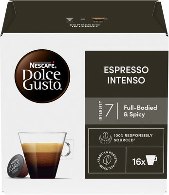 Capsules NESCAFÉ DOLCE GUSTO Espresso Intenso 16 Capsules