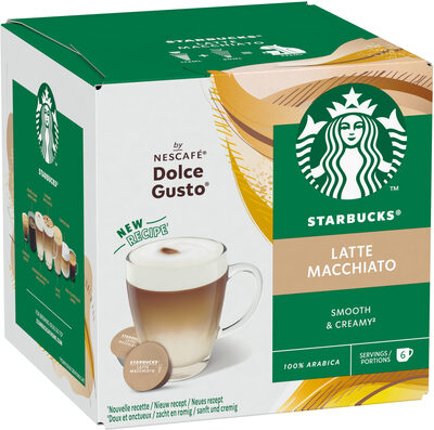 STARBUCKS by NESCAFE DOLCE GUSTO Latte Macchiato 129g