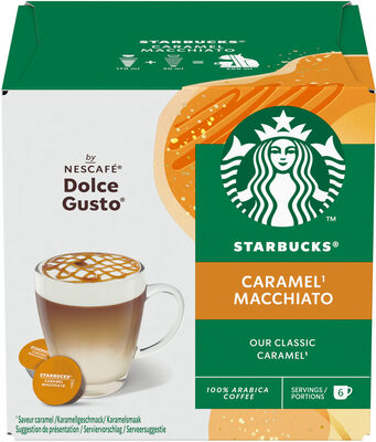 STARBUCKS by NESCAFE DOLCE GUSTO Caramel Macchiato 127,8g
