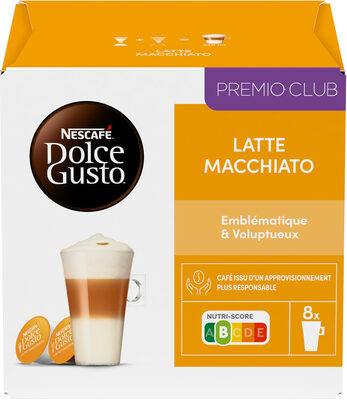 Capsules NESCAFE DOLCE GUSTO Latte Macchiato 16 Capsules