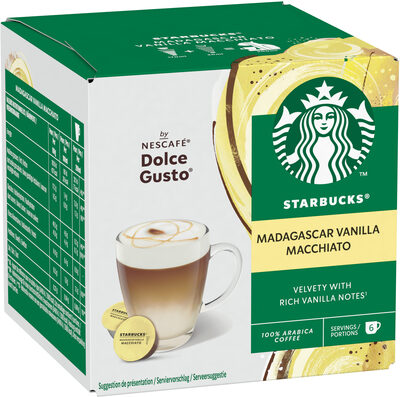 STARBUCKS by NESCAFE DOLCE GUSTO Vanille Macchiatto 12 capsules 132g