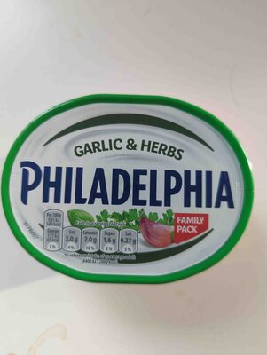 PHILADELPHIA GARLIC & HERBS www. For delicious vis
