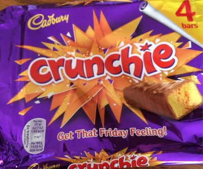Cadbury Crunchie 4pk