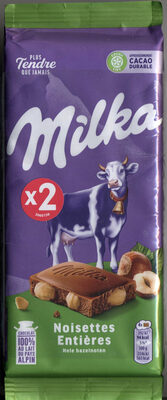 LT2X100G LOT NOISETTE MILKA