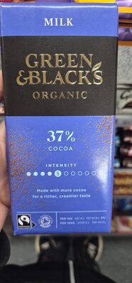 Organic Milk Chocolate 37%