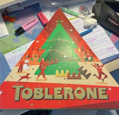 Calendrier de l’avent toblerone