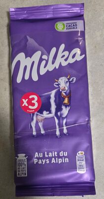 LT3X100G LAIT MILKA