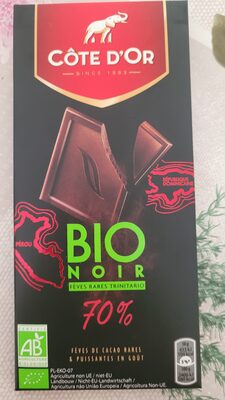 Chocolat noir Bio 70%