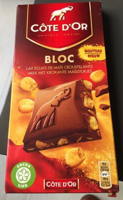 BLOC Lait éclats de maïs croustillants