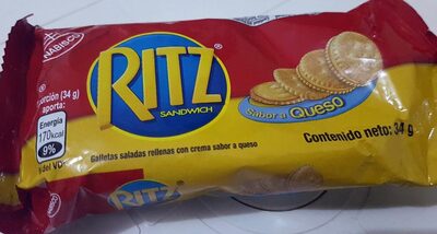 RITZ Sandwitch sabor a Queso