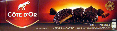 Palet intense Noir aux éclats de fèves de cacao
