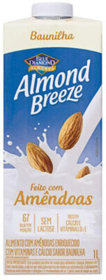 Bebida à Base De Amêndoa Baunilha Blue Diamond Almond Breeze Caixa 1l