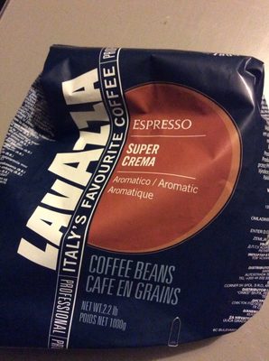 Lavazza Espresso Super Crema Coffee Beans