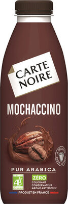 Mochaccino - Boisson biologique lactée sucrée au café soluble pur arabica et au cacao