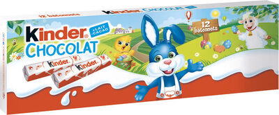 Kinder Chocolat x12 barres - 150g