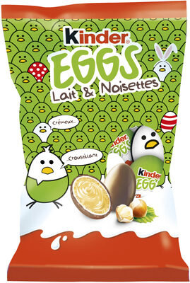 Kinder Eggs Noisettes x12 oeufs fourrés