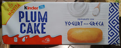 Plum cake preparato con yogurt alla greca
