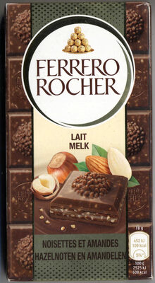 Ferrero Rocher - Milch - Haselnüsse und Mandeln