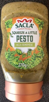 Squeeze a little Pesto alla genovese