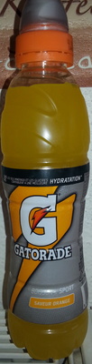 Boisson pour le sport saveur orange